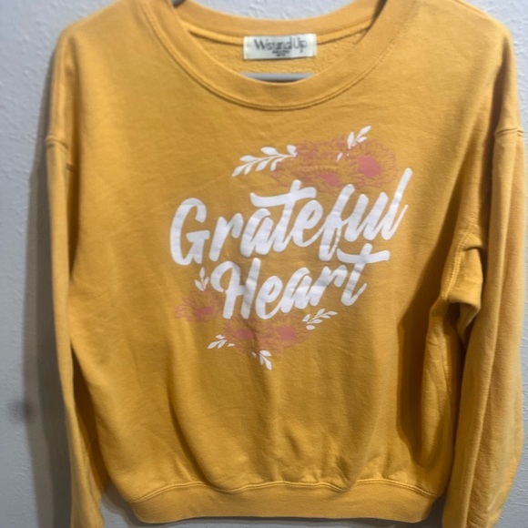 Wound Up Mustard Sweatshirt - Picture 5 of 10